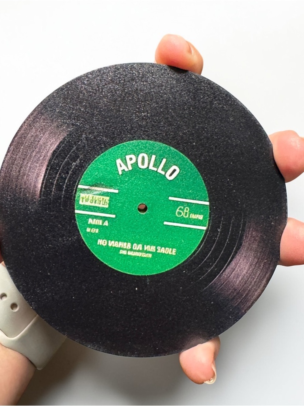 Retro Vinyl Inspired Record Coasters Set of 6 | Wooden | NWOT - Picture 16 of 16